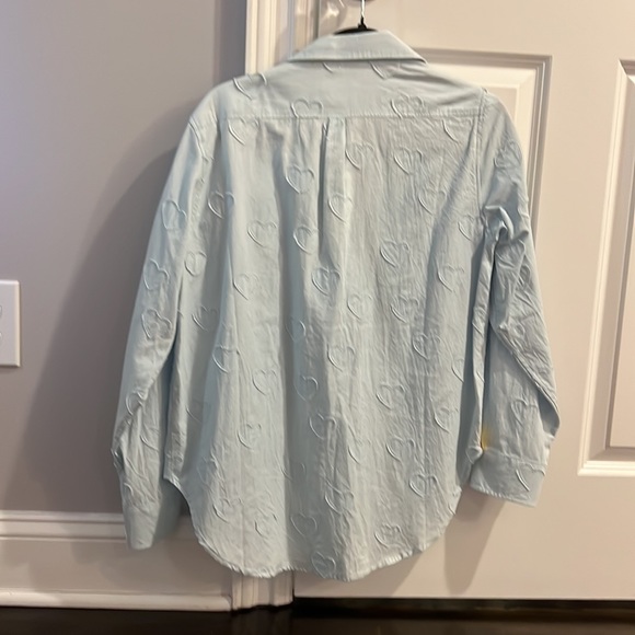 Kerri Rosenthal | 🩵Mia Shirt Heart Appliqué 🩵NWT - Picture 8 of 12